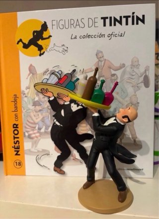 Figura Néstor - Colección Oficial Tintín
