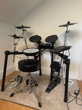Batería Electrónica Roland TD4 Completa + taburete