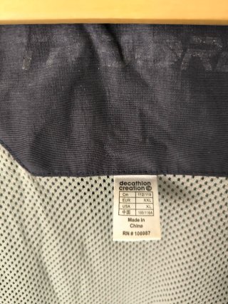 Casaco Tribord XXL Azul e Vermelho