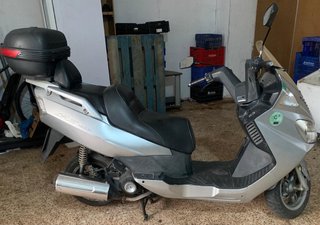 Maxi Scooter Daelim S2 Gris