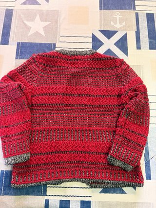 Chaqueta Mango Roja Vintage Talla M