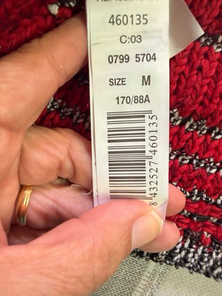 Chaqueta Mango Roja Vintage Talla M