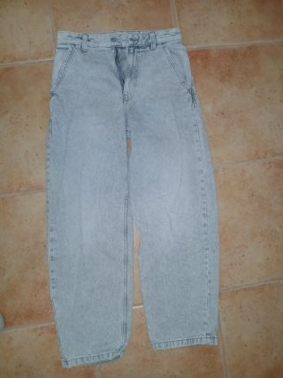 Pantalones skater grises