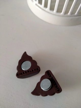 Set de 2 Imanes Emoticonos