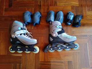 Patines en línea y protecciones Decathlon