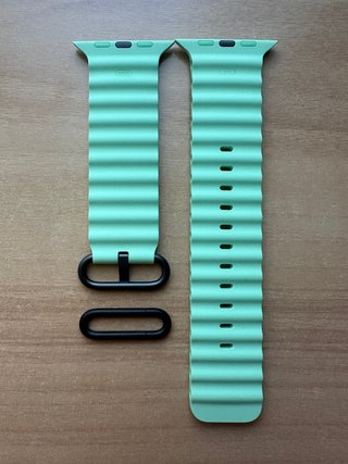 Apple Watch ULTRA 49mm. Neon Green Ocean Band