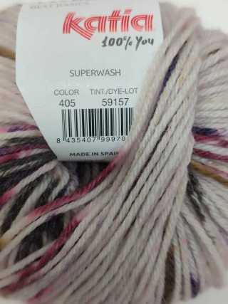 1 Ovillo Katia Basic Merino Tweed
