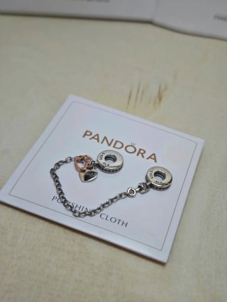 Cadena plata de seguridad Pandora Family