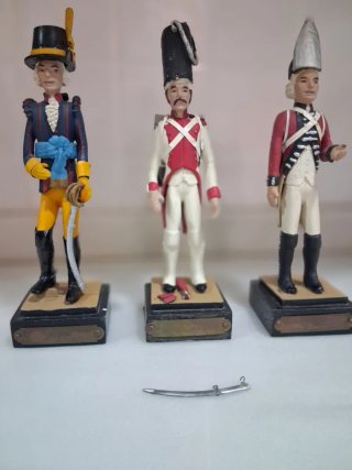 Soldado de plomo militar antiguo