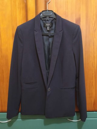 Americana azul Mango