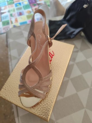 Sandalias Doradas Talla 36