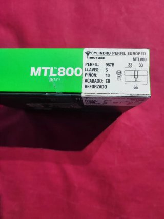 Cilindro de Seguridad Mul-T-Lock MTL800