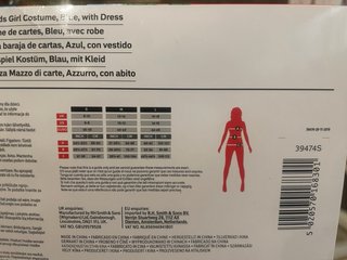 Disfraz Alicia País Maravillas Smiffy's Talla Únic