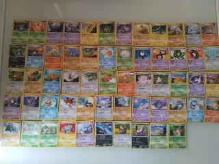 Lote 80 Cartas Pokémon Diamante y Perla