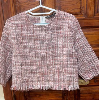 Jersey Zara Tweed Flecos
