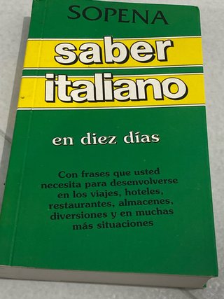 ¿Quiere usted saber italiano en diez días?