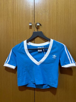 Camiseta Adidas Azul Talla S