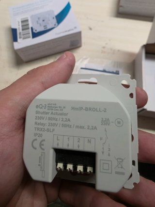 Actuador de persianas Homematic IP HmIP-BROLL-2