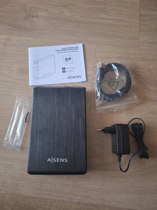 Caja Externa HDD 3.5 USB AISENS 2 Teras