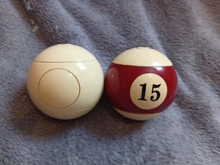 Lote Mechero y Cenicero Vintage Bola de Billar
