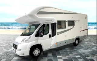 AUTOCARAVANA CAPUCHINA ELNAGH PRINCE 55L 4 PLAZAS.