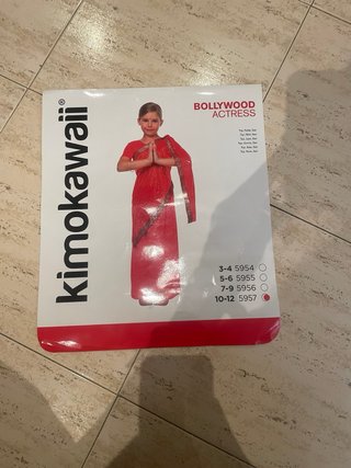 Disfraz Bollywood Actress Kimokawaii