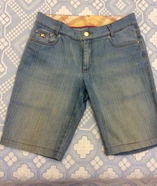 Pantalón vaquero corto de Mujer Burberry