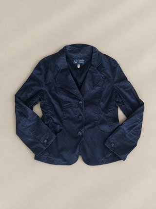 Blazer Armani Jeans Azul Talla L
