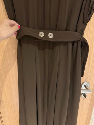 Vestido Marrón Zara