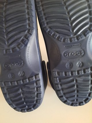 Zuecos Crocs Azul Marino Talla 41 -42