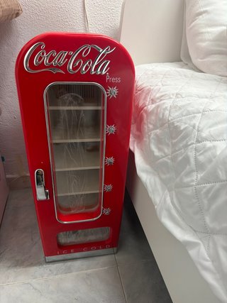 Nevera Coca-Cola estilo retro