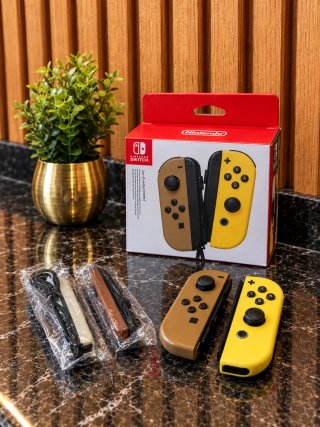 Nuevos! Joy-Cons Marrón y Amarillo Nintendo Switch