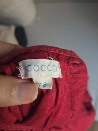 Abito Gocco Bordeaux Taglia 7-8