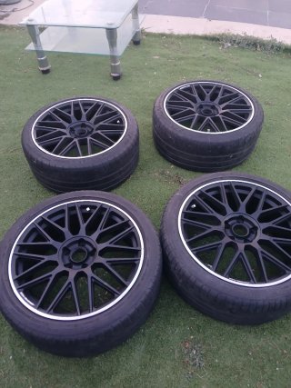 4 Llantas 19 pulgadas 5x112 para Mercedes