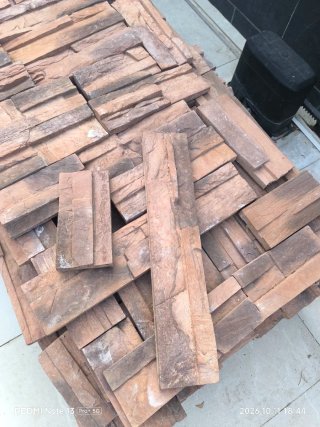 Piedra artificial plaquetas pared, 12 o 14 m