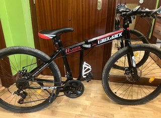 Bicicleta montaña plegable, 26” y 21 velocidades