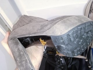 Botines Prada Ante Marrones