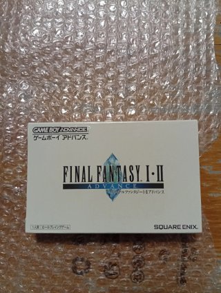 Final Fantasy I-II Advance GBA JPN Nuovo Sigillato