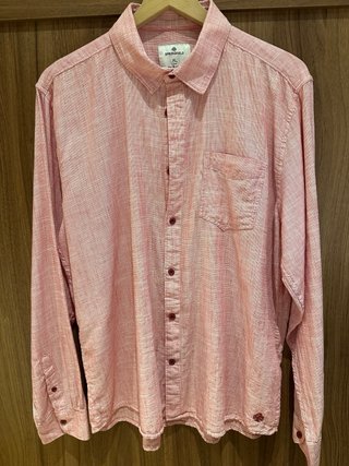 Camisa de Algodón Springfield Roja Talla XL