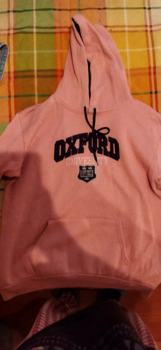 Sudadera Rosa Oxford University