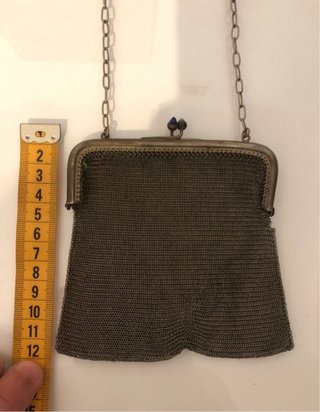 Bolso Vintage de Malla de Alpaca