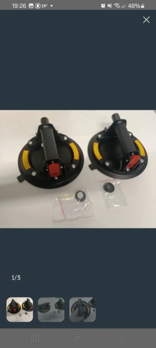 Lote 2 Ventosas Profesionales Vacío