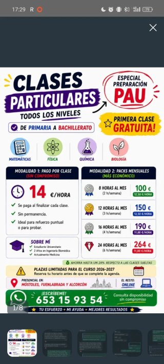 CLASES PARTICULARES || PRIMARIA, ESO Y BACHILLER