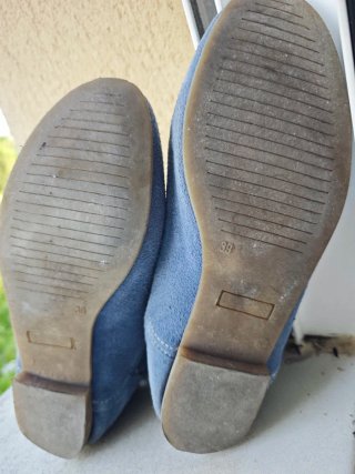 Botines de mujer azul