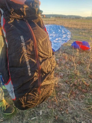 Vela parapente Opale + silla,  ideal para campa
