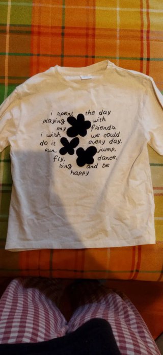 Camiseta Zara Blanca
