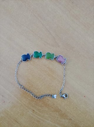 Pulsera de Plata primero ley TOUS..