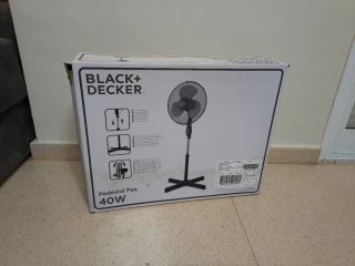 Ventilador de Pie Black+Decker Negro