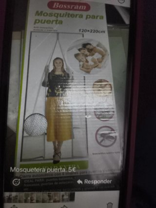 Mosquitera para puerta Bossram 120x220cm