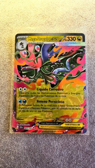 Carta Pokémon Mega-Dragalge EX